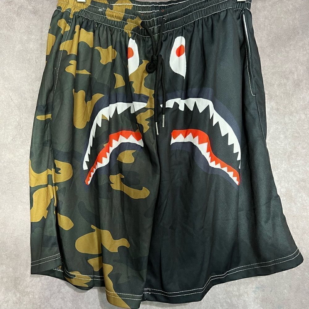 Men’s Athletic Lined Drawstring Short Large‎